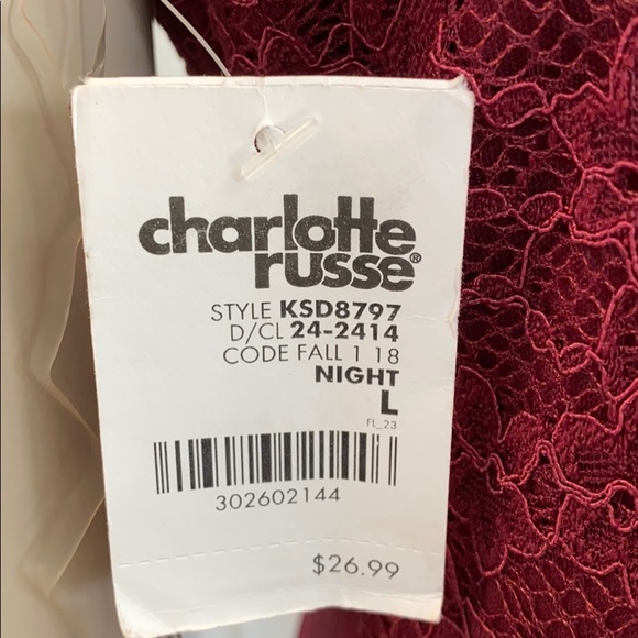 NWT Charlotte Russe skater dress - Picture 4 of 7